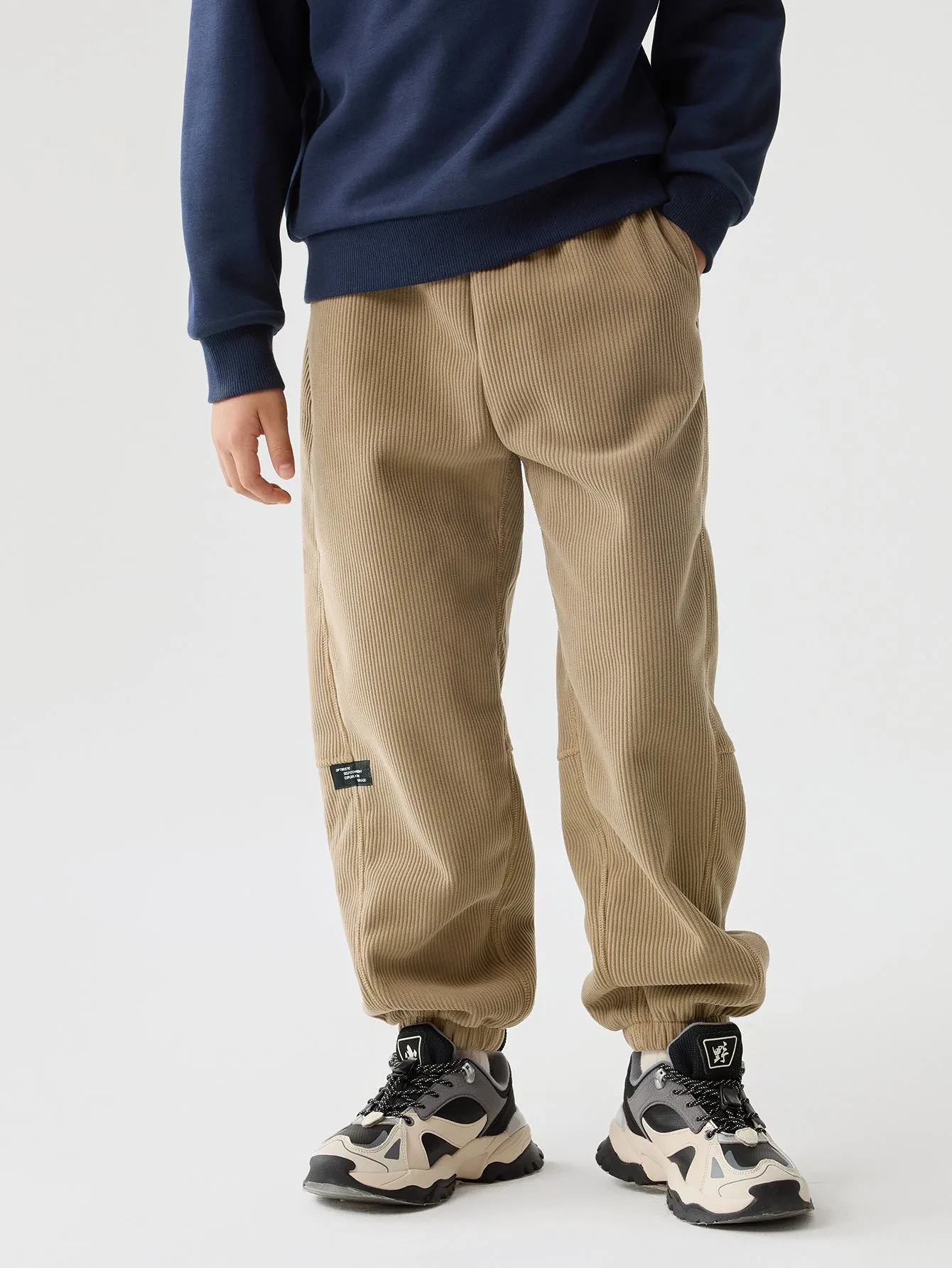 Unisex Kids Woven Logo Trousers