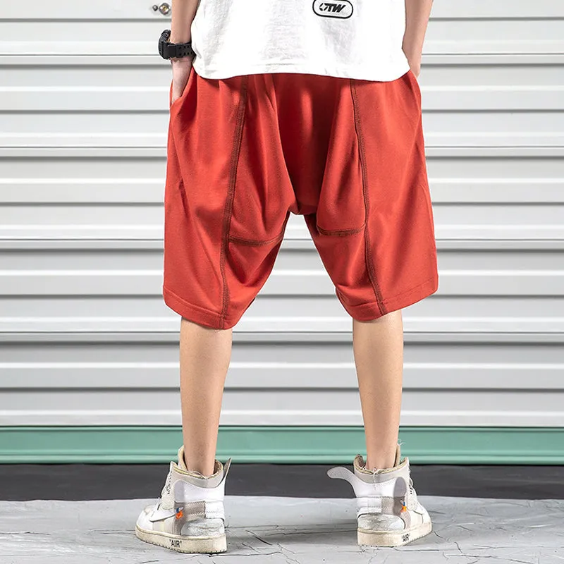 WLS Mens casual hip-hop shorts