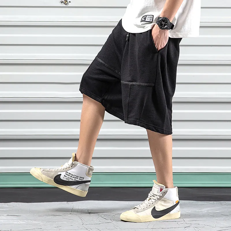 WLS Mens casual hip-hop shorts