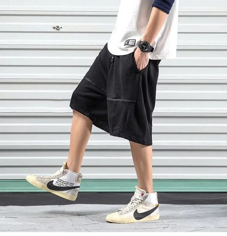 WLS Mens casual hip-hop shorts