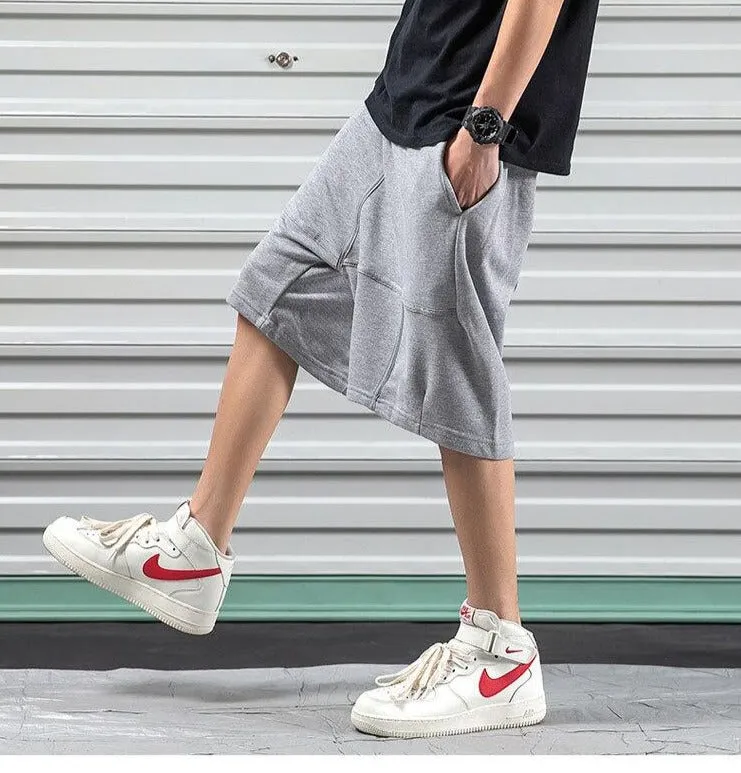 WLS Mens casual hip-hop shorts