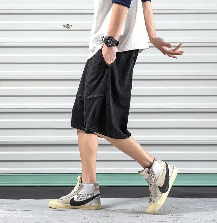 WLS Mens casual hip-hop shorts