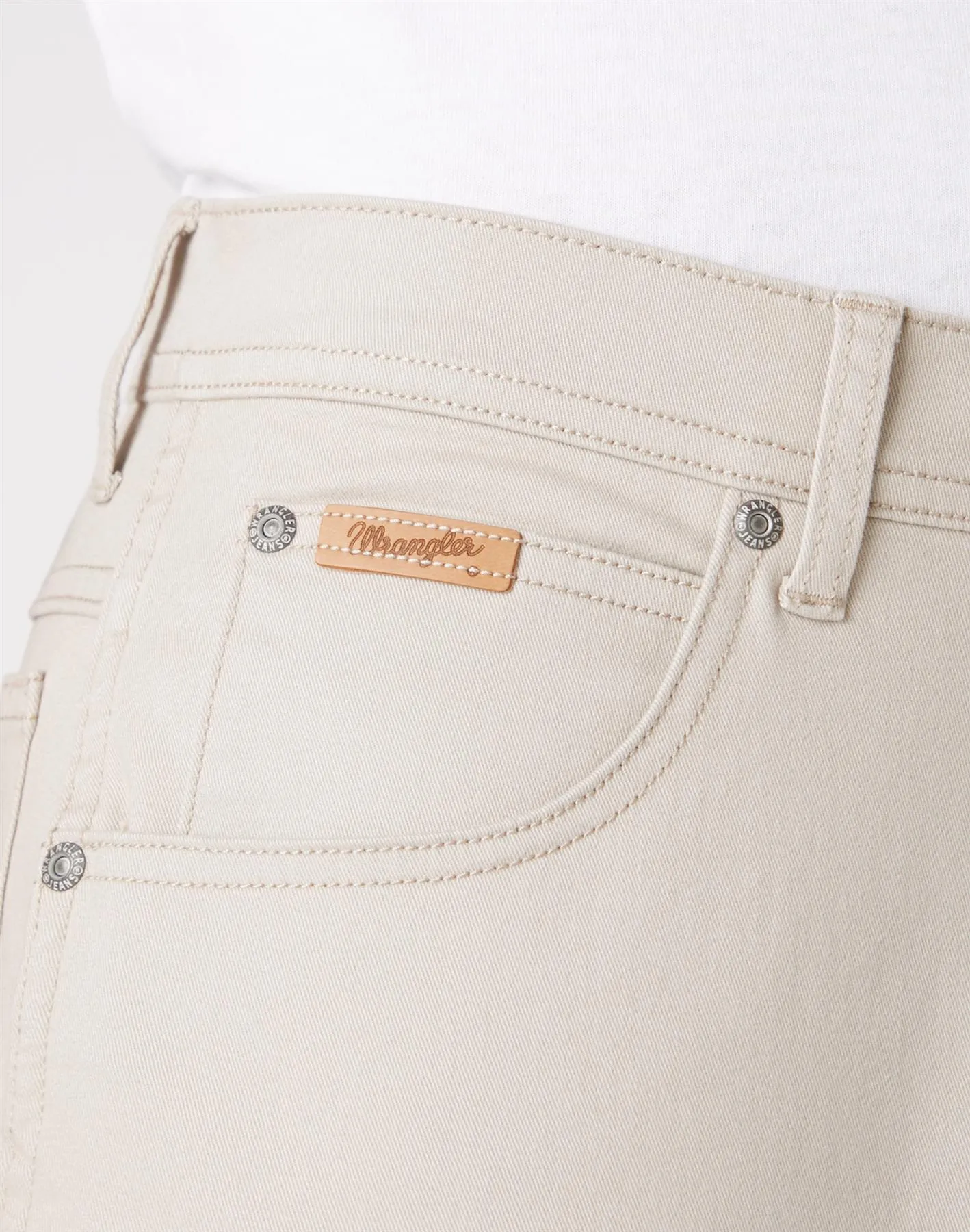 Wrangler Mens Texas Slim Stone Trousers