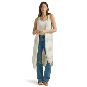 Wrangler Women's Retro Western Vintage Vest Duster