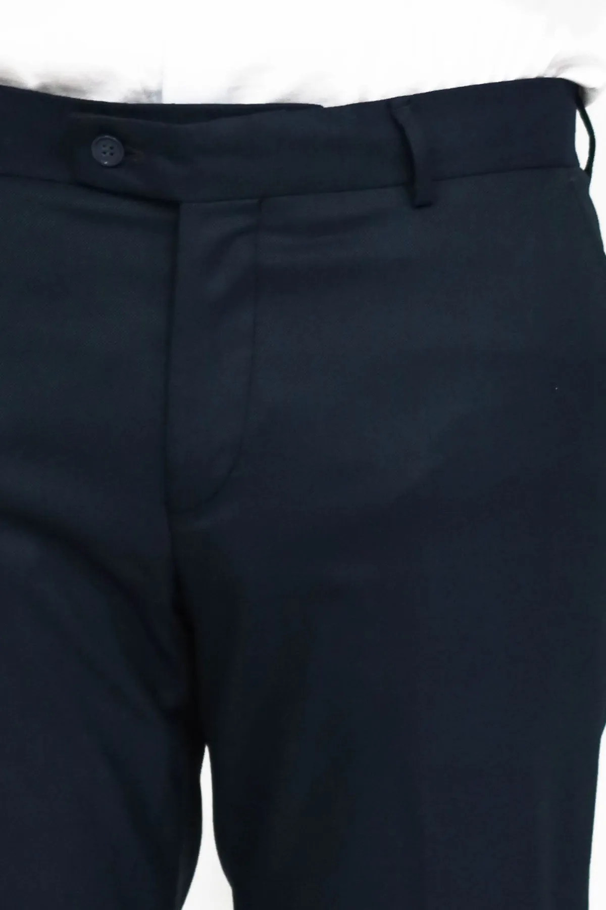 WSS Slim Fit Textured Oil Green Men Trousers  - Singen